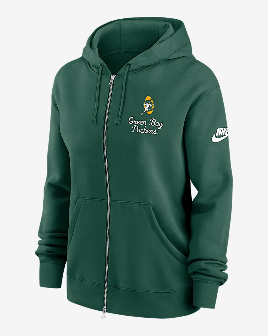 売れ筋商品|||ナイキ パーカー・スウェットシャツ アウター レディース Men's Heather Charcoal Green Bay Packers Historic Lifestyle Full-Zip Hoodie Heather Charcoal Women's Nike Heather Charcoal Green Bay Packers Gym Vintage